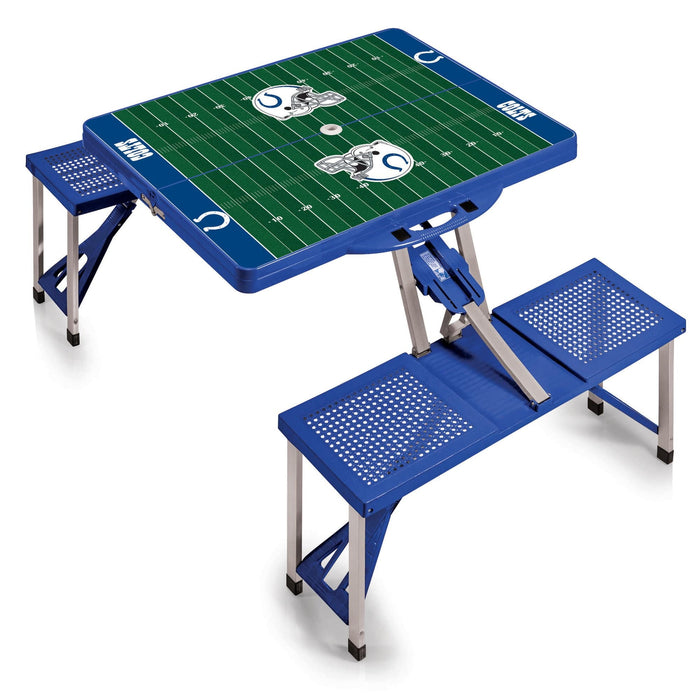 Signature HomeStyles Portable Tables Indianapolis Colts NFL Portable Picnic Folding Table