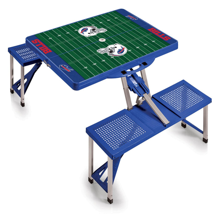 Signature HomeStyles Portable Tables Buffalo Bills NFL Portable Picnic Folding Table