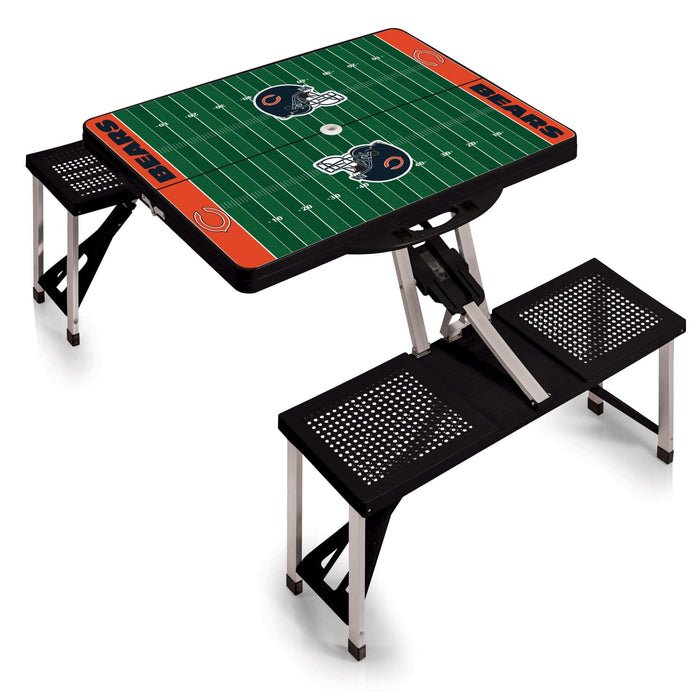 Signature HomeStyles Portable Tables Chicago Bears NFL Portable Picnic Folding Table