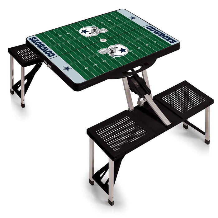 Signature HomeStyles Portable Tables Dallas Cowboys NFL Portable Picnic Folding Table