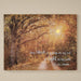 Signature HomeStyles Prints A Light on my Path LED Canvas Print