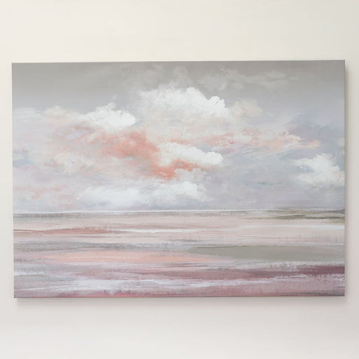 Signature HomeStyles Prints Coral Skies Landscape Canvas Print
