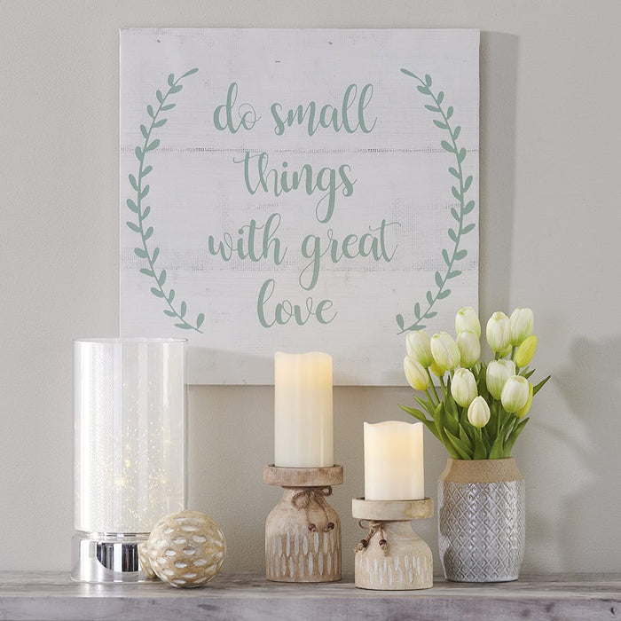 Signature HomeStyles Prints Do Small Things Canvas Print