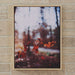 Signature HomeStyles Prints Floating Leaves Framed Canvas Print