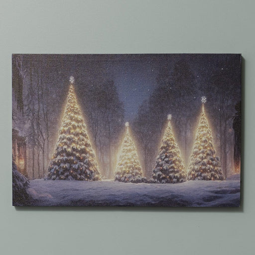 Signature HomeStyles Prints Magical Forest LED Canvas Print