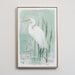 Signature HomeStyles Prints White Heron Framed Canvas Print, Left Facing