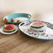 Signature HomeStyles Serveware Colorful Butterfly Entertaining 2pc Tray Set