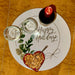 Signature HomeStyles Serveware Happy Holidays Pinecone Lazy Susan