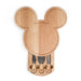 Signature HomeStyles Serveware Mickey Mouse Head Shaped Cheese Board with Tools