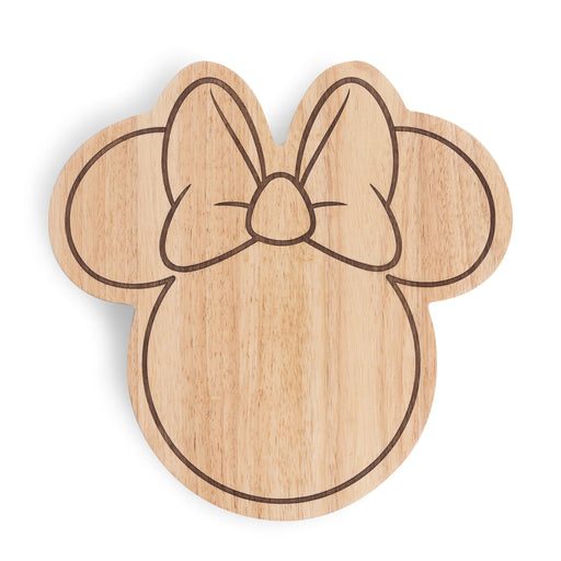 Signature HomeStyles Serveware Minnie Mouse Head Shaped Cheese Board with Tools