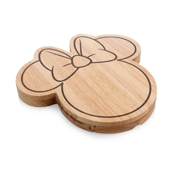 Signature HomeStyles Serveware Minnie Mouse Head Shaped Cheese Board with Tools