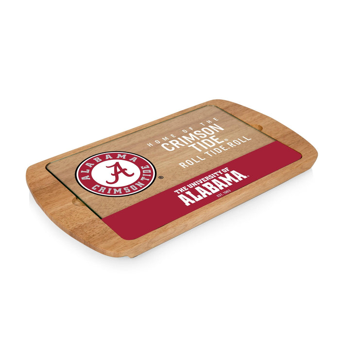 Signature HomeStyles Serveware University of Alabama NCAA Glass Top Serving Tray