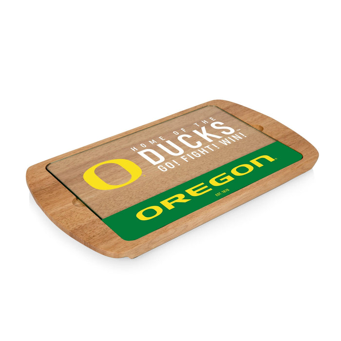 Signature HomeStyles Serveware University of Oregon NCAA Glass Top Serving Tray