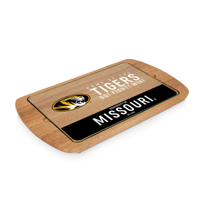 Signature HomeStyles Serveware University of Missouri NCAA Glass Top Serving Tray