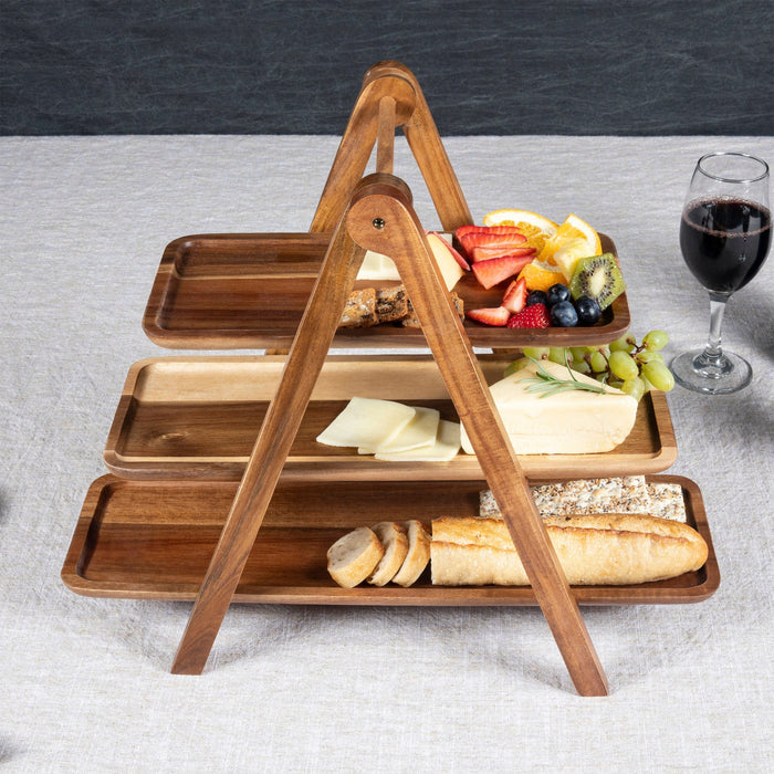 Signature HomeStyles Serveware NFL 3 Tiered Serving Station