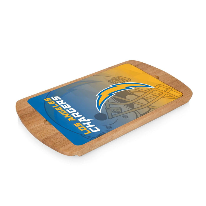 Signature HomeStyles Serveware Los Angeles Chargers NFL Glass Top Serving Tray