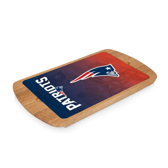 Signature HomeStyles Serveware New England Patriots NFL Glass Top Serving Tray