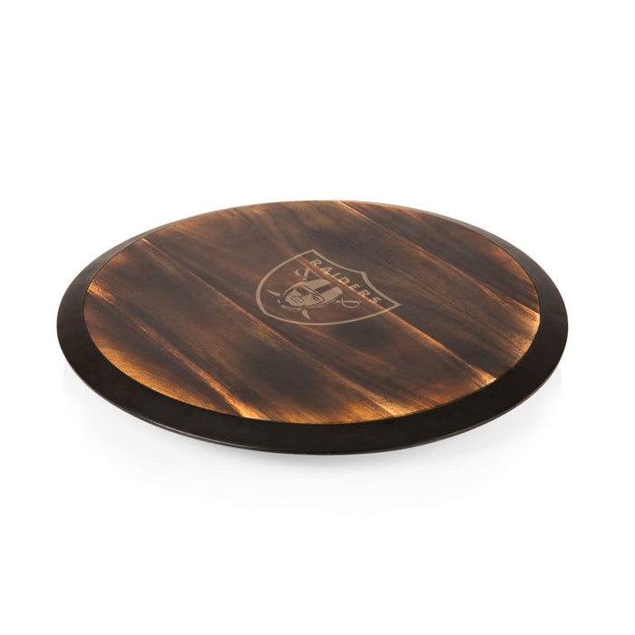 Signature HomeStyles Serveware Las Vegas Raiders NFL Lazy Susan Tray