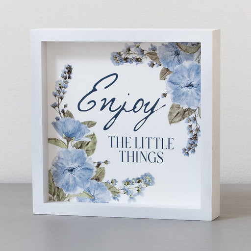 Signature HomeStyles Sign Blocks Enjoy the Little Moments Wood Sign
