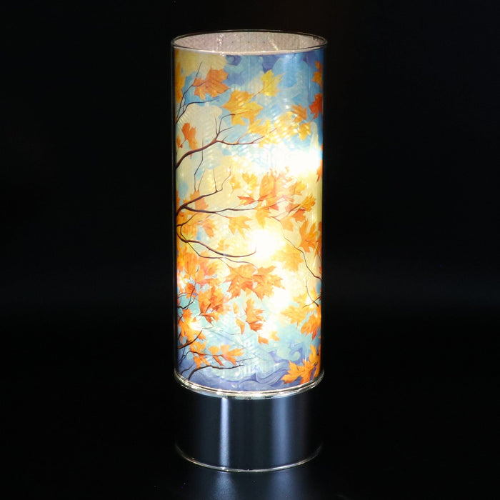 Signature HomeStyles Sparkle Glass Light & Insert Blue Skys Thru Trees Insert and Sparkle Glass® Accent Light