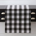 Signature HomeStyles Table Runners Black Buffalo Check 54" Table Runner