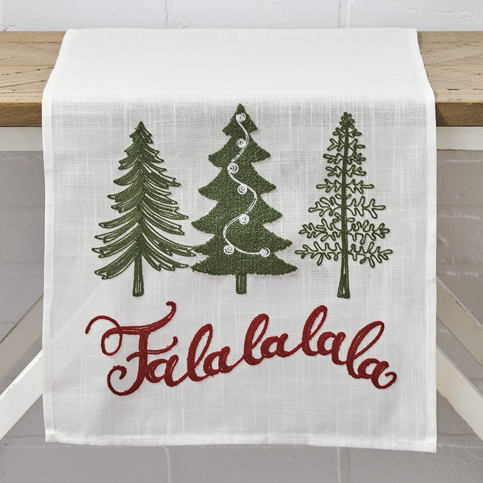 Signature HomeStyles Table Runners Fa La La La La 54" Table Runner