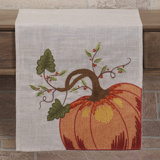 Signature HomeStyles Table Runners Grand Pumpkin 54" Table Runner