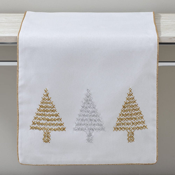 Signature HomeStyles Table Runners Triple Tree 54" Table Runner