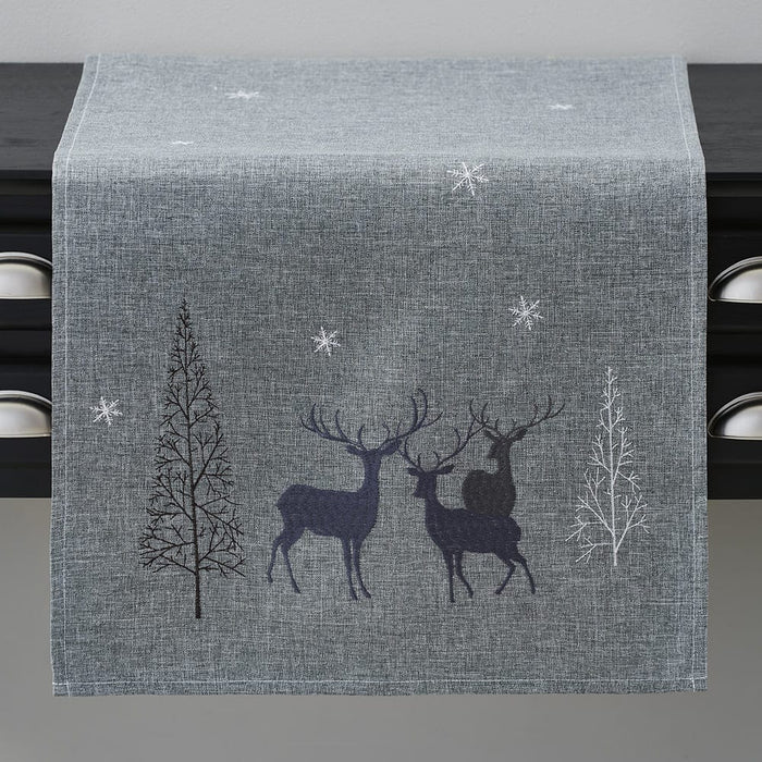 Signature HomeStyles Table Runners Winter Woods 54" Table Runner