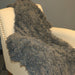 Signature HomeStyles Throws Grey Faux Fur Throw