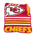 Signature HomeStyles Throws Kansas City Chiefs NFL Plush 50" Raschel Throws