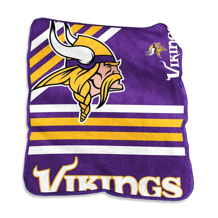 Signature HomeStyles Throws Minnesota Vikings NFL Plush 50" Raschel Throws