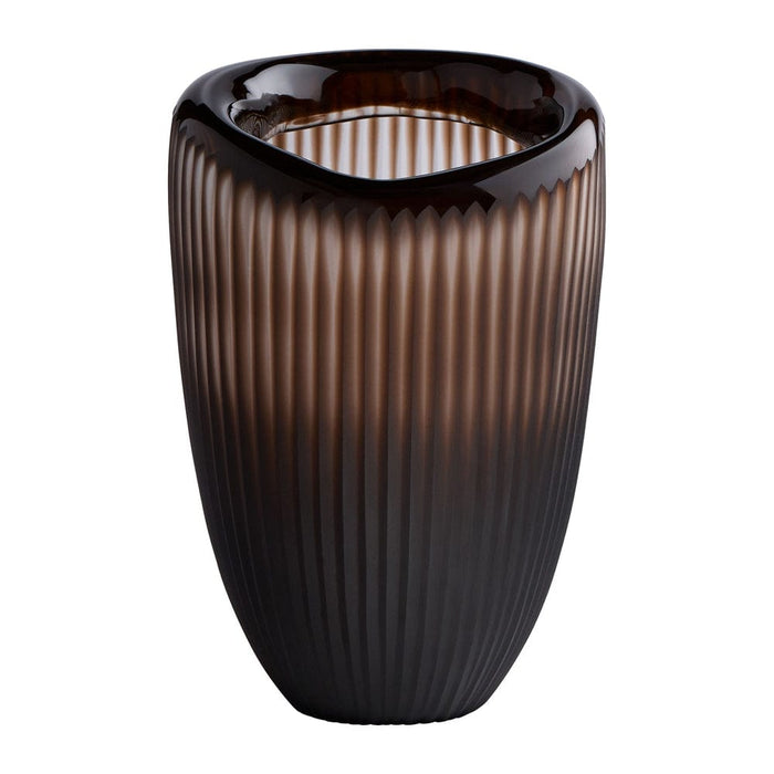 Cyan Design Vases Medium Cacao Brown Vase