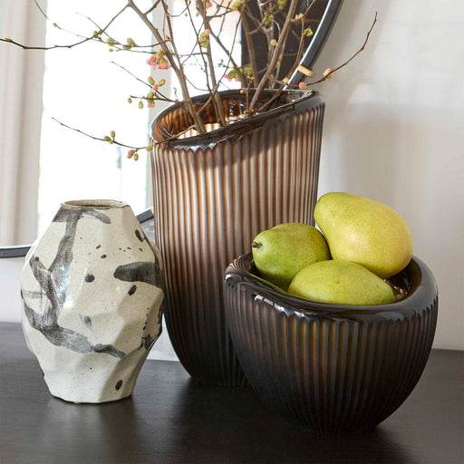 Cyan Design Vases Cacao Brown Vase