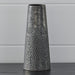 Signature HomeStyles Vases Charcoal Hammered Metal Vase