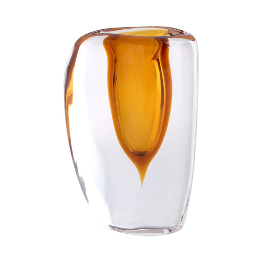 Cyan Design Vases Rovno Clear Amber Vase