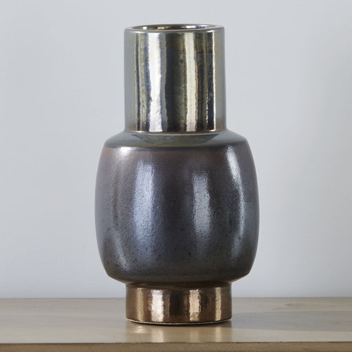 Signature HomeStyles Vases Tall Reactive Glaze Pottery Vase