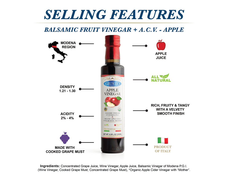 Signature HomeStyles Vinegars Apple Fruit Balsamic Vinegar