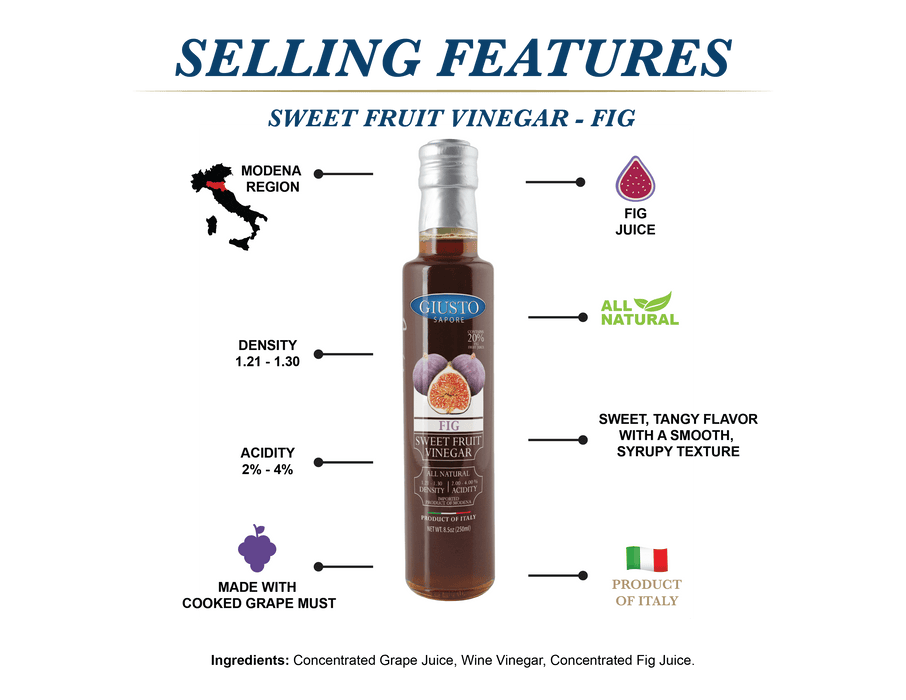 Signature HomeStyles Vinegars Fig Sweet Fruit Vinegar