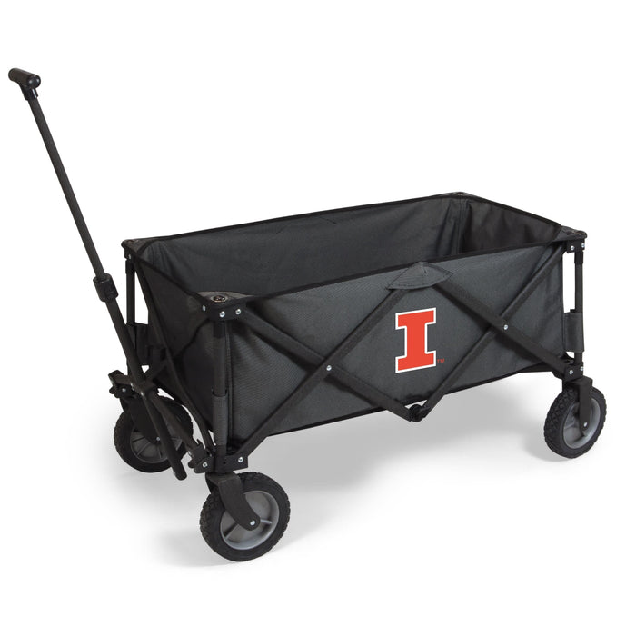 Signature HomeStyles Wagons University of Illinois NCAA Portable Adventure Wagon