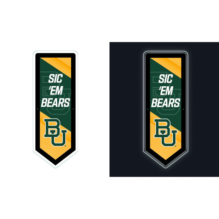 Signature HomeStyles Wall Accents Baylor University NCAA LED Pennant