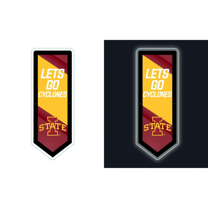 Signature HomeStyles Wall Accents Iowa State University NCAA LED Pennant