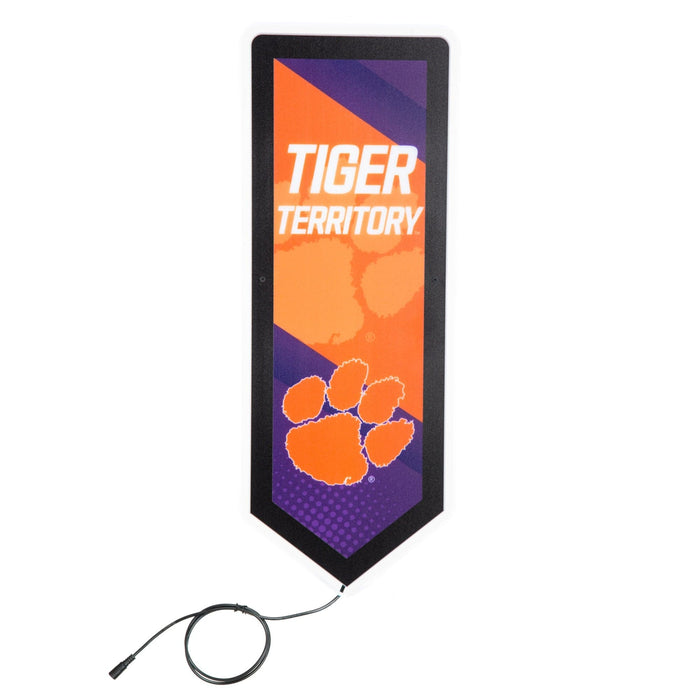 Signature HomeStyles Wall Accents Clemson University NCAA LED Pennant