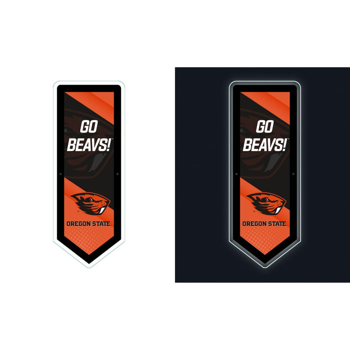 Signature HomeStyles Wall Accents Oregon State University NCAA LED Pennant