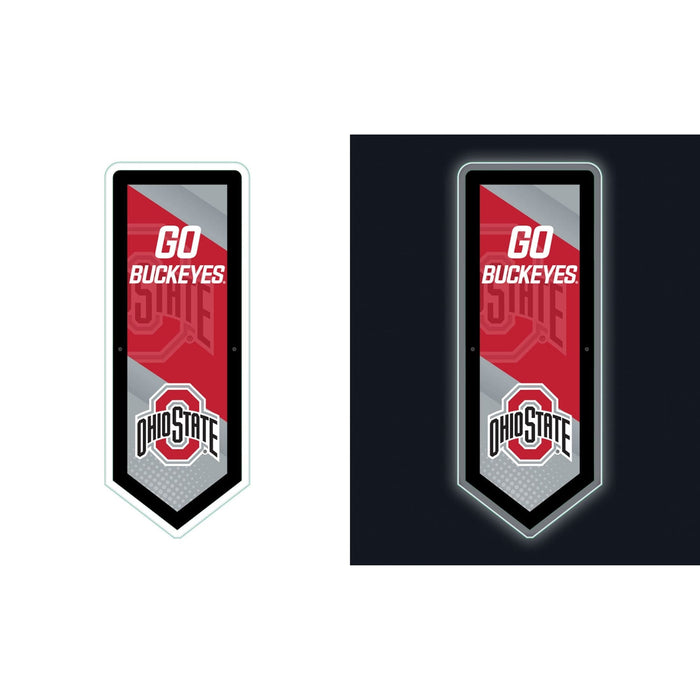 Signature HomeStyles Wall Accents Ohio State University NCAA LED Pennant