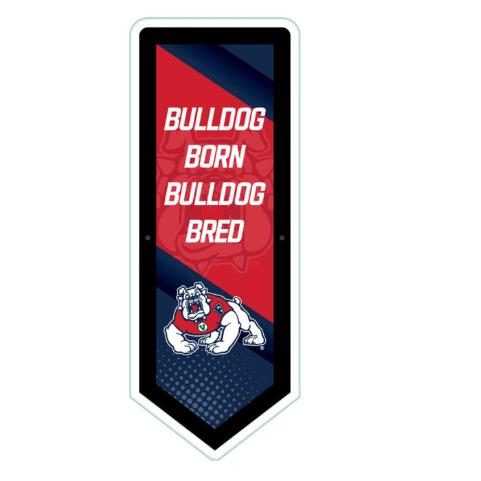 Signature HomeStyles Wall Accents Fresno State College NCAA LED Pennant
