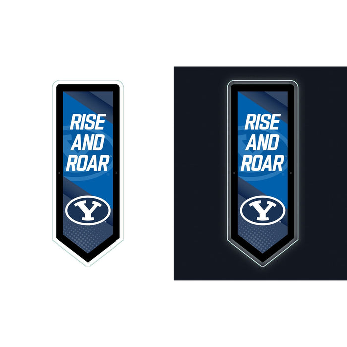 Signature HomeStyles Wall Accents BYU NCAA LED Pennant