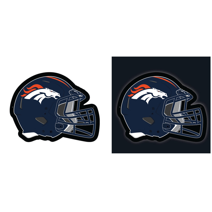 Signature HomeStyles Wall Accents Denver Broncos NFL Helmet Wall Decor