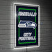 Signature HomeStyles Wall Accents Seattle Seahawks NFL Neolite Wall Decor