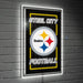 Signature HomeStyles Wall Accents Pittsburgh Steelers NFL Neolite Wall Decor